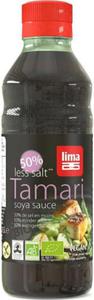 SOS SOJOWY TAMARI 50% MNIEJ SOLI BEZGLUTENOWY BIO 250 ml - LIMA - 2874871728