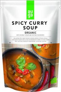 Zupa pikantne curry z kremem kokosowym i grzybami shiitake BIO 400 g Auga - 2876870626