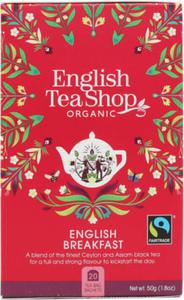 Herbata English Breakfast 20x2,5g BIO 50 g English Tea Shop - 2876686902