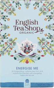 Herbatka Energise Me 20x1,5g BIO 30 g English Tea Shop - 2872991084