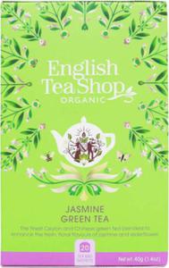 Herbata zielona jaminowa 20x2g BIO 40 g English Tea Shop - 2872991087