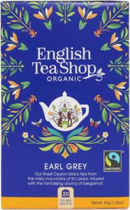 Herbata Earl Grey 20x2,25g BIO 45 g English Tea Shop - 2877227752