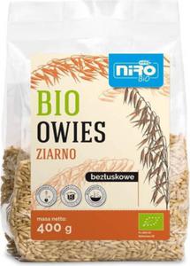 OWIES ZIARNO BEZUSKOWE BIO 400 g - NIRO - 2876284605