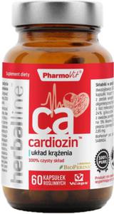 Cardiozin z dodatkiem BioPerine 60 kapsuek Vcaps PharmoVit Herballine - 2874707820