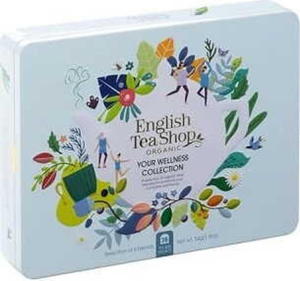 Zestaw herbatek Your Wellness Collection w ozdobnej puszce BIO 54 g English Tea Shop - 2878097167