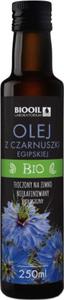 Olej z czarnuszki egipskiej toczony na zimno nierafinowany Bio 250 ml - Biooil - 2878802537