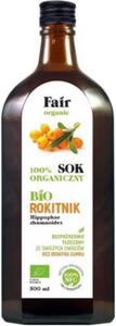 SOK Z ROKITNIKA NFC BIO 500 ml - FAIR ORGANIC - 2876168630