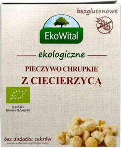 Pieczywo chrupkie z ciecierzyc bezgulutenowe BIO 100 g EkoWital - 2874409252