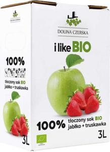 SOK JABKOWO - TRUSKAWKOWY NFC BIO 3 L - DOLINA CZERSKA - 2870853194