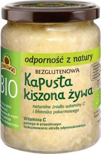 Kapusta kiszona ywa bezglutenowa BIO 540 ml - 2876686935