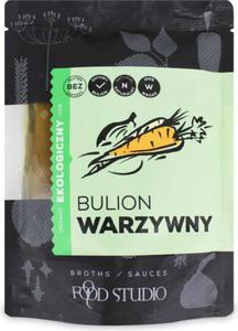 BULION WARZYWNY W PYNIE BEZGLUTENOWY BIO 350 ml - FOOD STUDIO - 2878882521