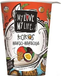 PRODUKT KOKOSOWY MANGO - MARAKUJA BIO 180 g - MY LOVE MY LIFE - 2878655390