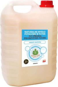 Mydo potasowe Prawdziwe szare do prania w pynie zapach neutralny 5l Mydlarnia Powrt do natury - 2873258335