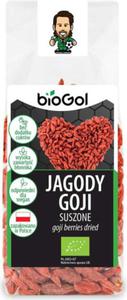 JAGODY GOJI SUSZONE BIO 100 g - BIOGOL - 2878347047