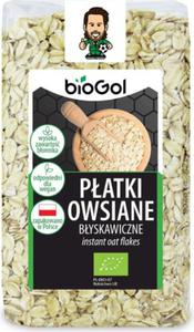 PATKI OWSIANE BYSKAWICZNE BIO 300 g - BIOGOL - 2878882527