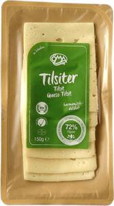 SER TILSITER (TYLYCKI) PLASTRY BIO (45 % TUSZCZU W SUCHEJ MASIE) 150 g - OMA - 2877431321