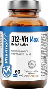 WITAMINA B12 60 KAPSUEK 17,4 g - PHARMOVIT (CLEAN LABEL) - 2871767999