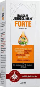 Balsam Jerozolimski Forte Ekstrakty 11 zi 200 ml Produkty Bonifraterskie - 2877795479