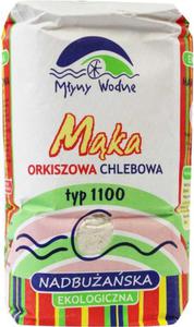 MKA ORKISZOWA CHLEBOWA NADBUASKA TYP 1100 BIO 1 kg - MYNY WODNE (EKO OAZA) - 2878802583