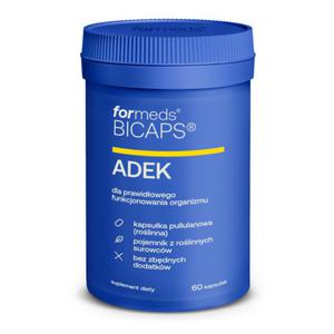 Bicaps ADEK Zestaw witamin A D E i K 60 kapsuek ForMeds - 2873108299