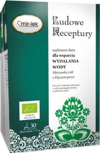 HERBATKA NA WYDALANIE WODY BIO (20 x 2,5 g) 50 g - MIR-LEK (LUDOWE RECEPTURY) - 2879741112