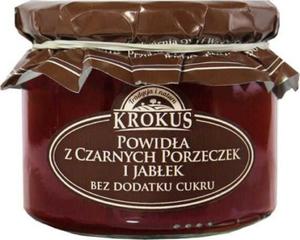 Powida z czarnych porzeczek i jabek bez cukru 310g Krokus - 2877999103