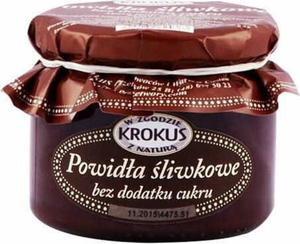 Powida liwkowe bez cukru 310g Krokus - 2873574440