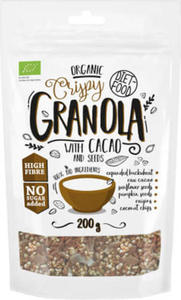 Granola z kakao 200g EKO Diet-Food.pl - 2872991474