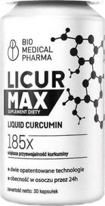 Licur max solibilizant micelarny ekstraktu z kcza kurkumy 30 kapsuek Bio Medical Pharma - 2878802595