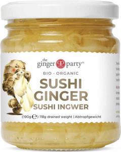 IMBIR MARYNOWANY DO SUSHI BIO 190 g (118 g) - GINGER PEOPLE - 2870380401