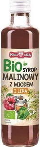 SYROP MALINOWY Z MIODEM I LIP BIO 250 ml - POLSKA RӯA - 2874047323