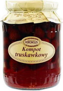 Kompot truskawkowy 680g KROKUS - 2878655428