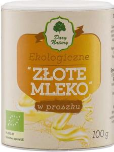 MIESZANKA PRZYPRAW "ZOTE MLEKO" BIO 100 g - DARY NATURY - 2876687015