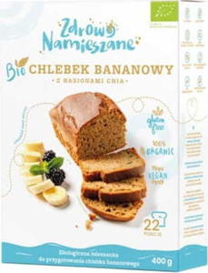 BIO Chlebek bananowy z chia 400g Zdrowo Namieszane - 2872991541