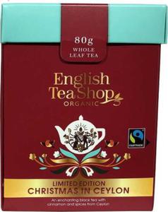 Herbata Ceylon edycja witeczna (20x4) 80g English Tea Shop - 2875957817