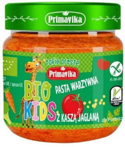 Pasta warzywna z kasz jaglan BIO 160 g - 2876578635