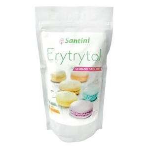 ERYTRYTOL FRANCUSKI BEZGLUTENOWY 500 g (TOREBKA) - SANTINI - 2867900194