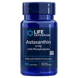 Astaksantyna 4 mg i Fosfolipidy 30 kapsuek Life Extension - 2869747550