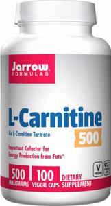 LKarnitine 500 mg 100 kapsuek JARROW FORMULAS - 2867741929