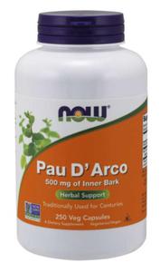 Pau D'Arco 500 mg 250 kapsuek NOW FOODS - 2878458872