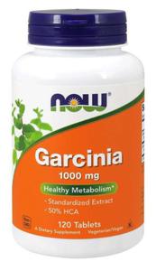 Garcinia Garcinia Cambogia 50% HCA 1000 mg 120 tabletek NOW FOODS - 2870380554