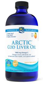 Arctic Cod Liver Oil Orange 473 ml Nordic Naturals - 2877795567