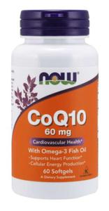 Koenzym Q10 i Omega3 60 kapsuek NOW FOODS - 2867742262