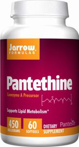 Pantethine Pantetyna 450 mg 60 kapsuek JARROW FORMULAS - 2875863470