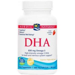 DHA Omega3 Oil 90 kapsuek Nordic Naturals - 2878458904