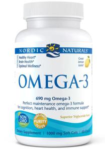 Omega 3 o smaku cytrynowym 60 kapsuek Nordic Naturals - 2878802655