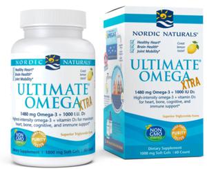 Ultimate Omega Xtra 60 kapsuek Nordic Naturals - 2876382923