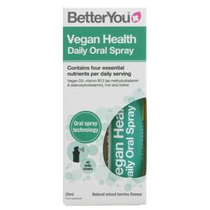 Vegan Health Daily Oral Spray 25 ml BetterYou - 2867743382