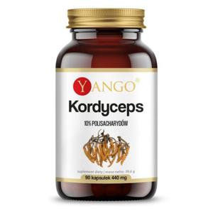 Kordyceps ekstrakt 10% polisacharydw 90 kapsuek - 2876382956