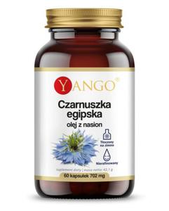 Czarnuszka egipska olej z nasion 500 mg 60 kapsuek Yango - 2877892208